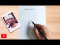 Arijit Singh New Song Look Drawing || jabona jabona fire || #shorts #youtubeshorts #arijitsingh