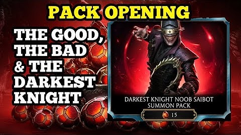 Darkest Knight Noob Saibot Summon Pack Opening @MKMobileGame @IMMORTALGAMER-MK70 @ZiaWraP-X 
