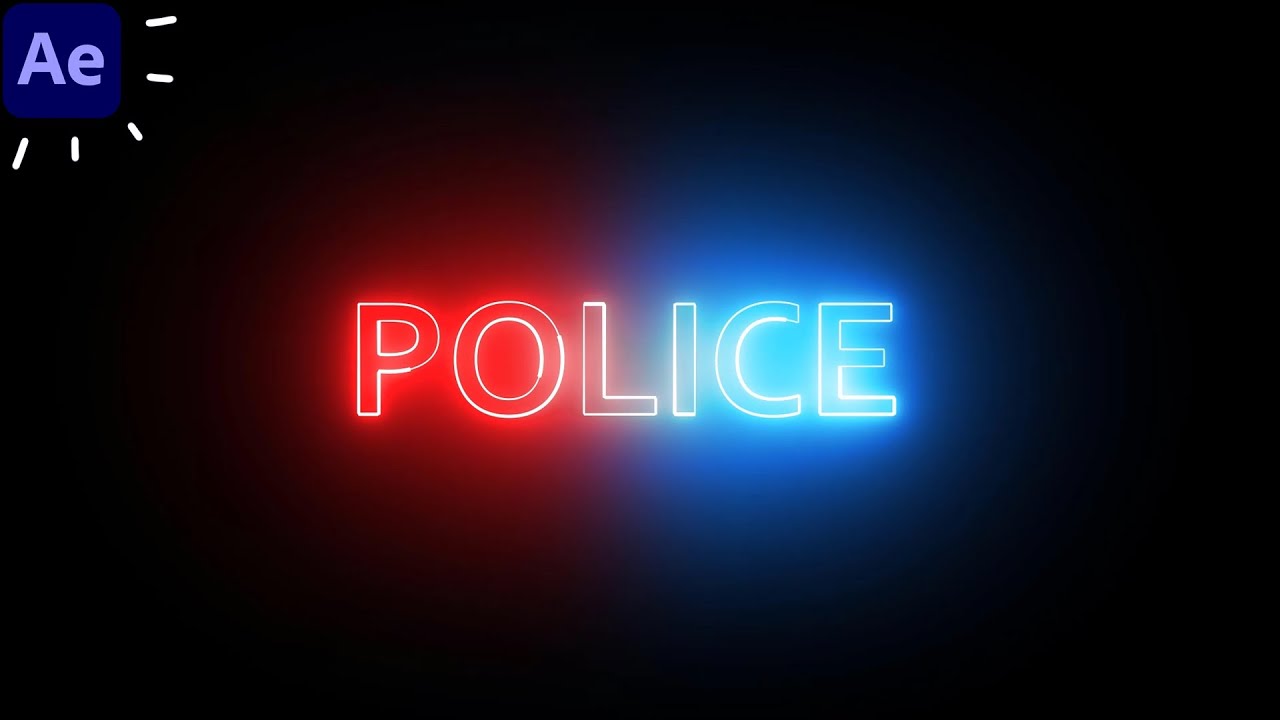 Neon Text Animation in After Effects | Saber Plugin - YouTube