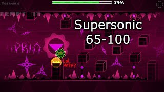 Geometry Dash: Supersonic - Progress #2 (65-100)