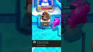 Can Elixir Golem & Mini PEKKA get 3 Crowns?🤔 Like, Share & Subscribe!☺️