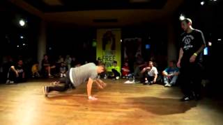 Free Mind 2012 | Bboy Battle 1vs1 | Zyskill vs Rademenez