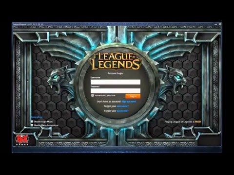 League of Legends: First Login Screen & Music | (Alpha Stage & Closed Beta)