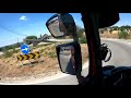 POV Driving Renault T480 in Portugal roads Cockpit view 4K - Part 3