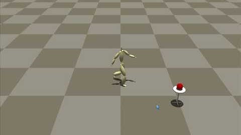 Real-Time Planning for Parameterized Human Motion