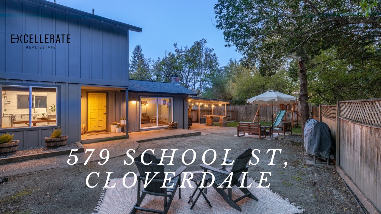 Cloverdale Charm 579 School Street, Cloverdale Ca 95425 YouTube