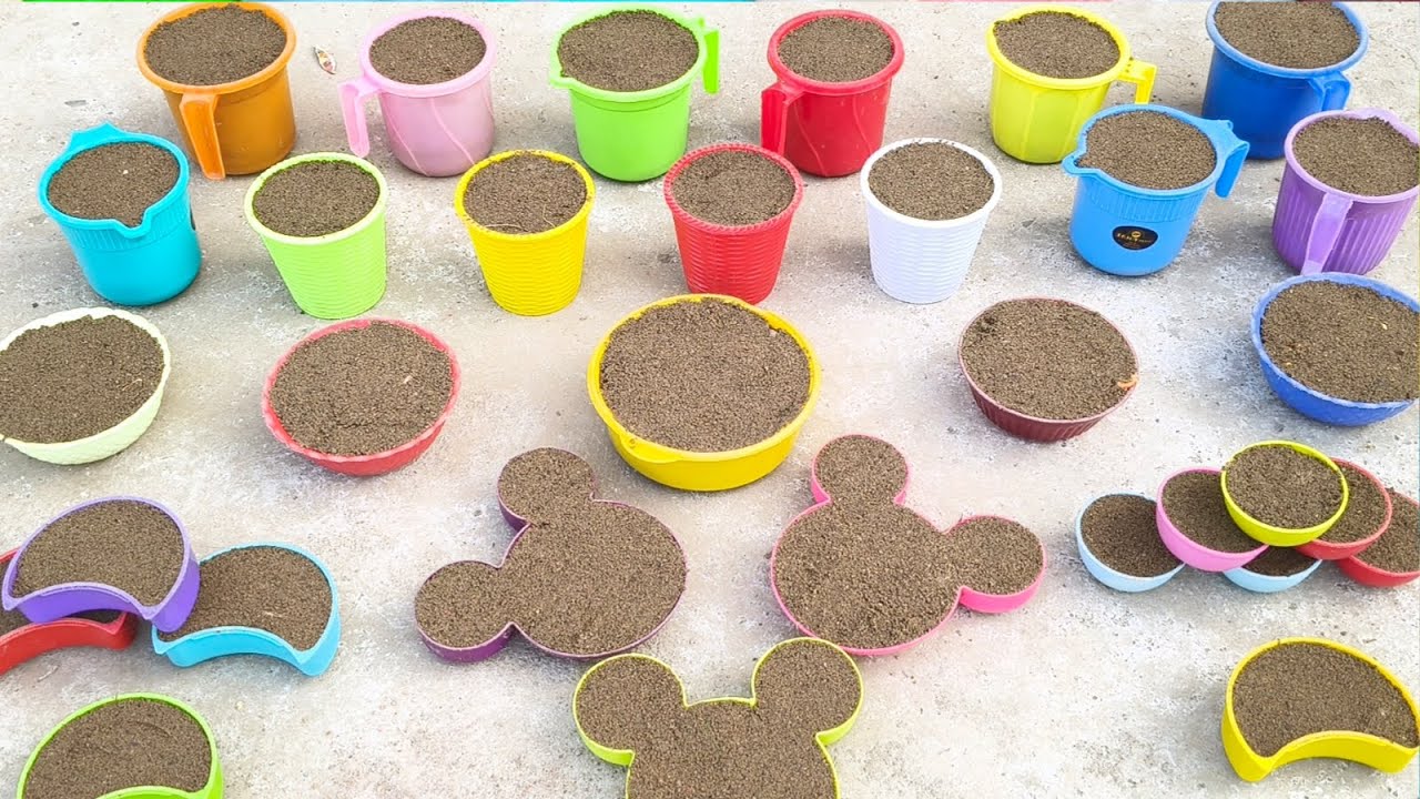 Satisfying ASMR Video | Diy Amazing Multiple Sand Cake with How To Make Kitchen Tools Sand Cake Clay