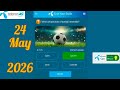 Which shape does a football resemble? telenor today questions and answers.