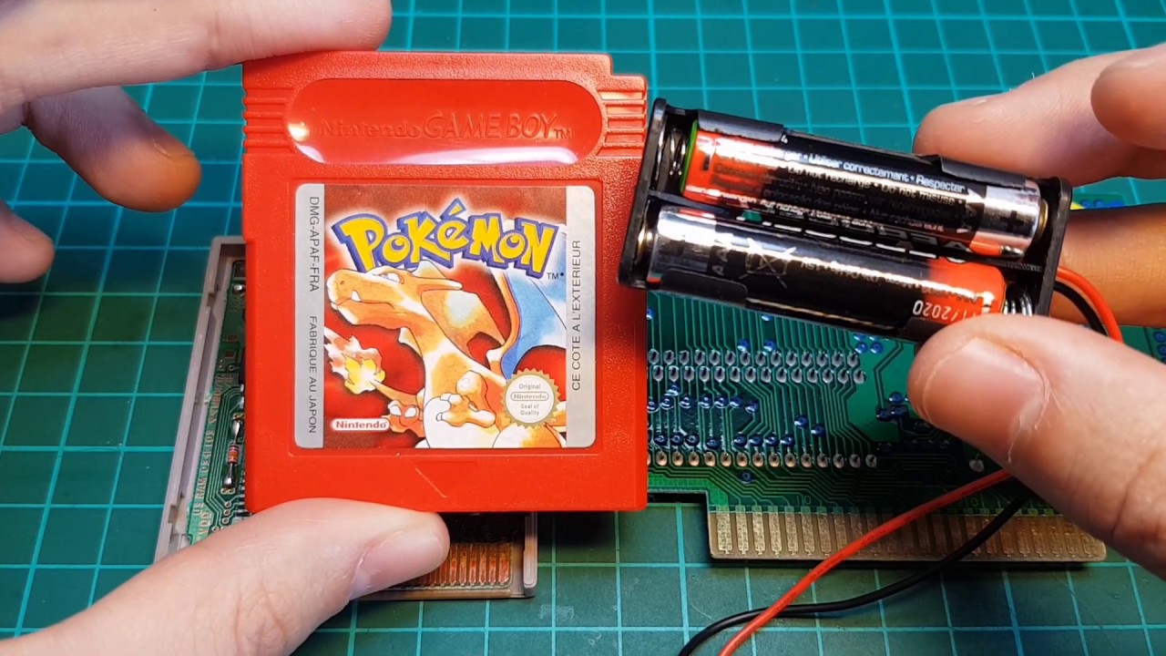 Changer la Pile de sa Cartouche SANS perdre sa Sauvegarde