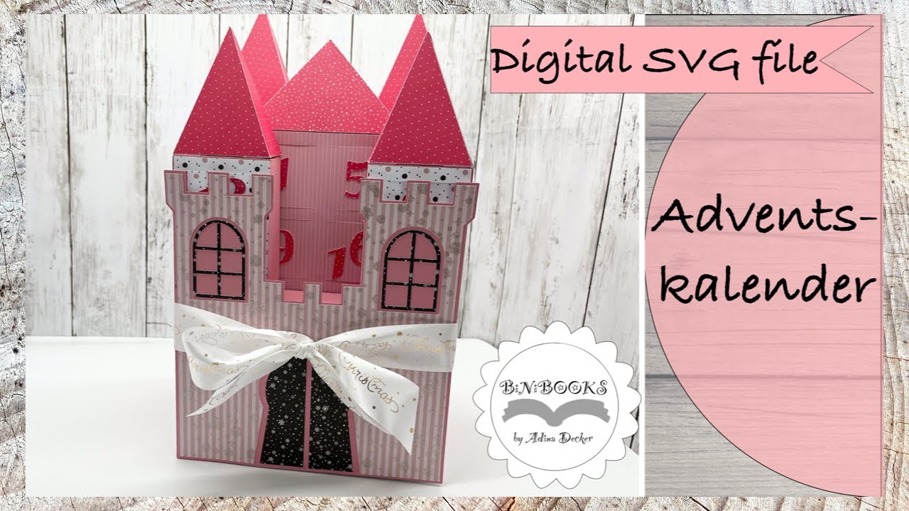 Адвент-календарь Замок * Инструкция к файлу плоттера