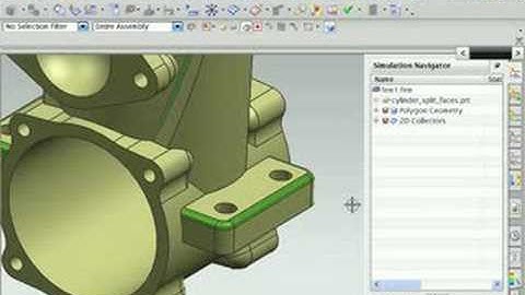 NX 6 - Meshing surfaces