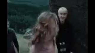 Hermione Granger punches Draco malfoy in the face GIF!!!