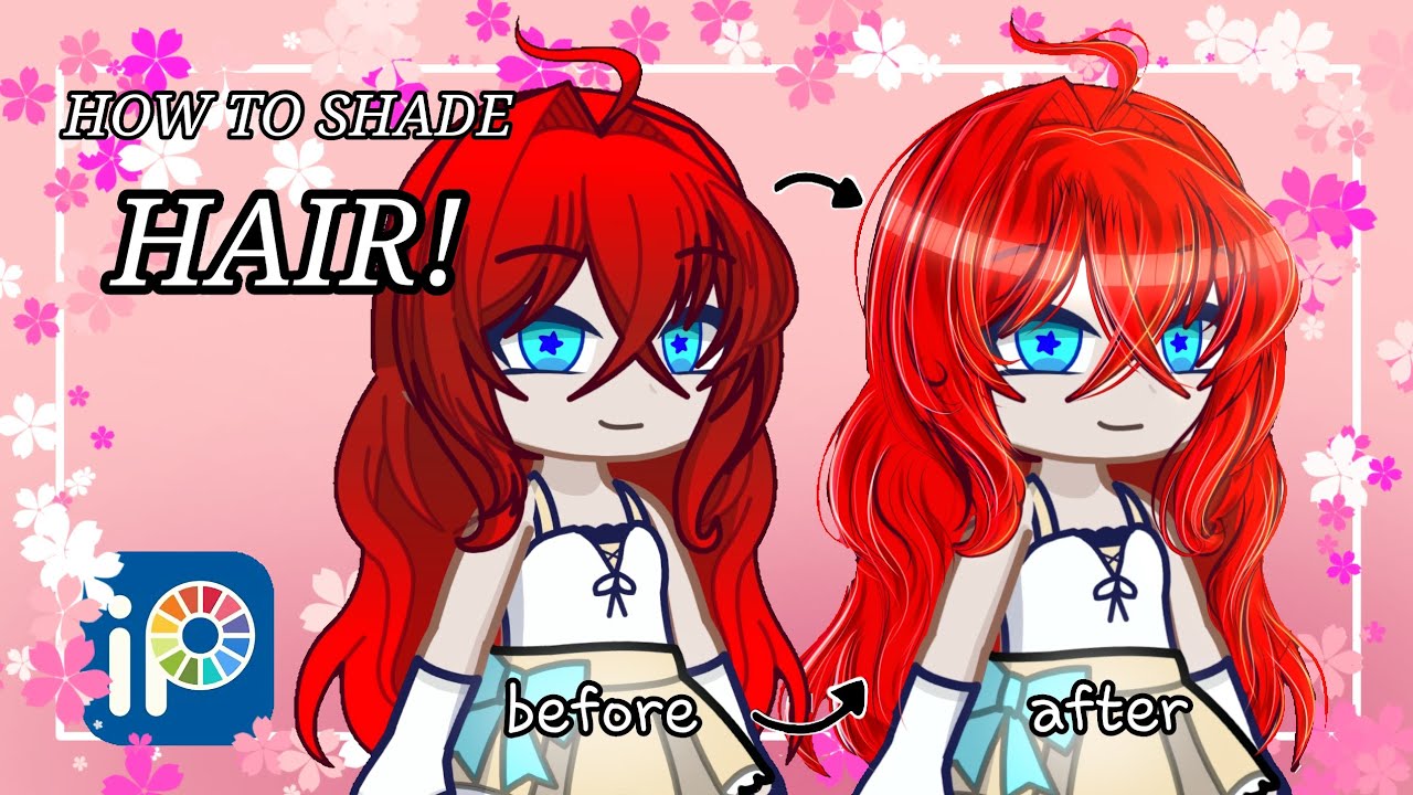 || Hair Tutorial || Ibis Paint X || Gacha Life 2 || - YouTube