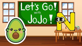 Navigate the Nice World of 'N' with JoJo! | Fun Toddler Educational Video