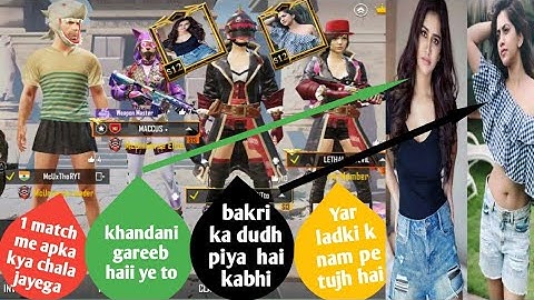 3 Random TOXIC & RICH girl call me GAREEB.. 1V3 tdm challenge.. BOOM BAAM (PART13)