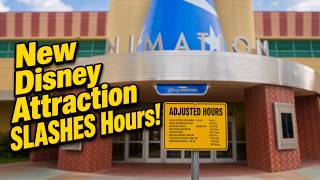 Disney Slashes Brand New Attractions Hours
