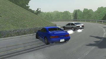 MR2 VS AE86 USUI || [INITIAL UNITY]