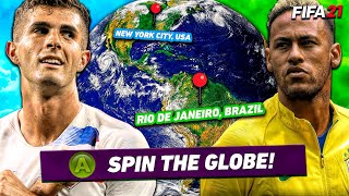 I Spin The Globe To Decide My Career Mode Signings... 🌎