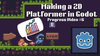 Making a 2D Platformer in Godot Devlog #6 Stats Screen