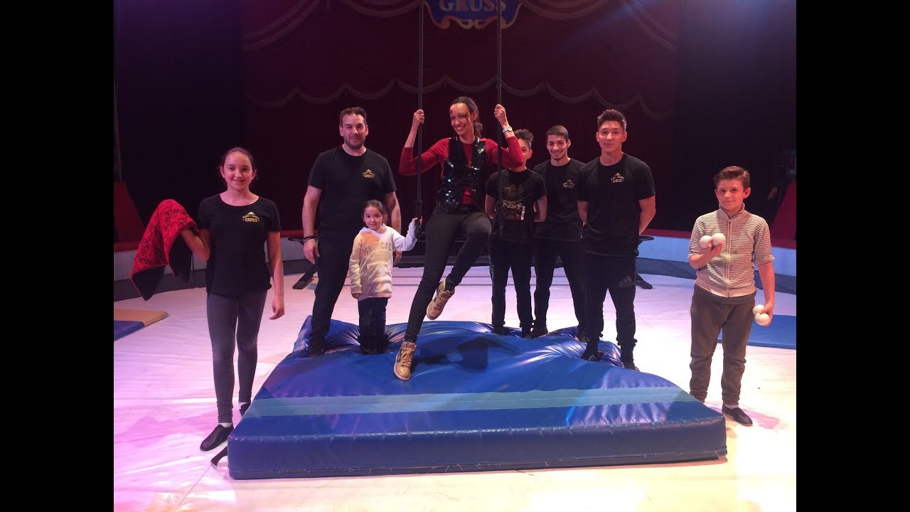 Découverte de l'école du cirque Grüss dans 