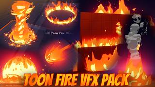 Toon Fire Pack (Pro VFX) Unreal Engine Preview