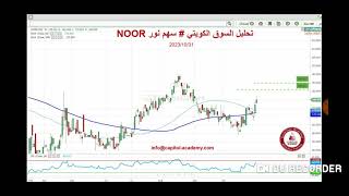 سهم نور من البورصة الكويتيه في صعود باذن الله وهذه أهدافه باذن الله