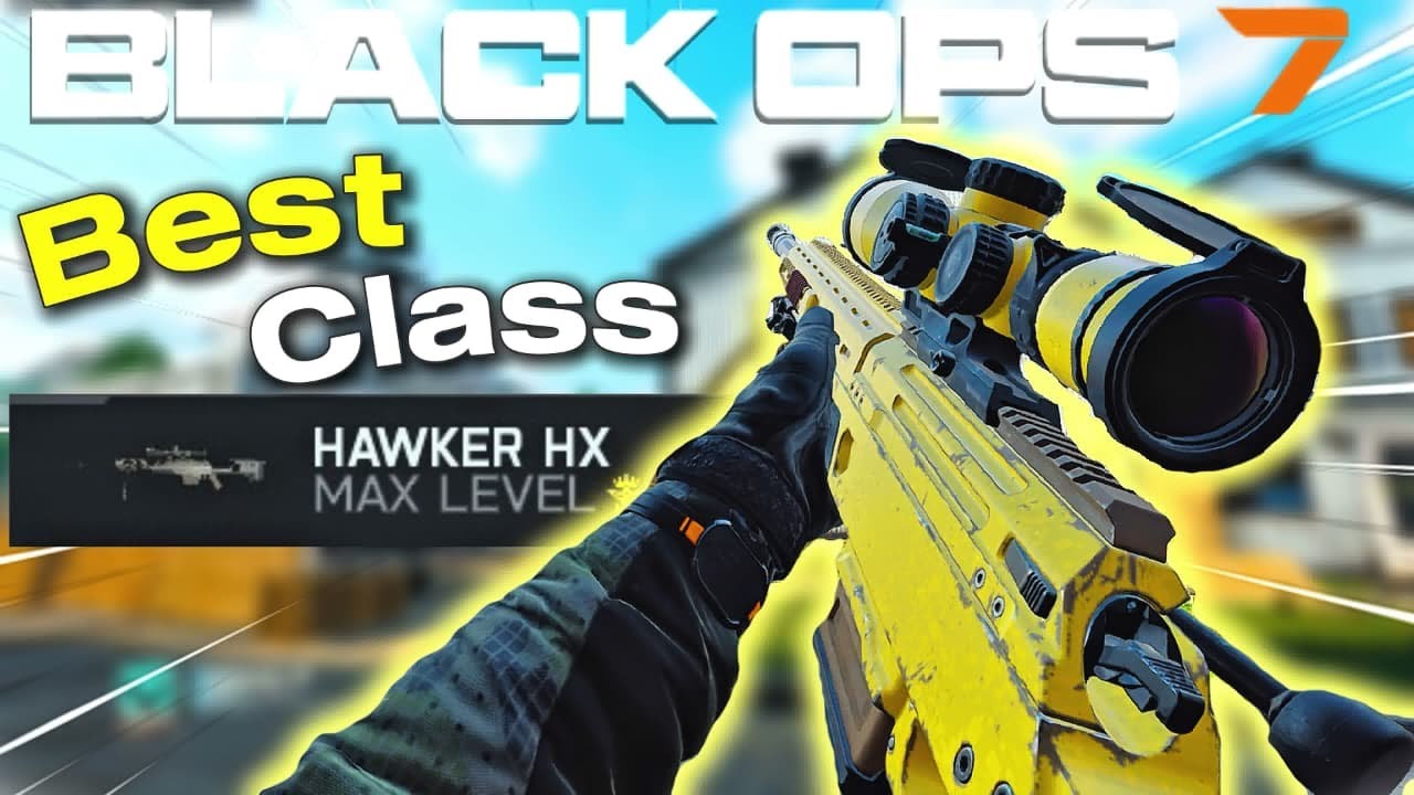Hawker Cod A MELHOR CLASSE da NOVA SNIPER HAWKER HX no COD Black Ops 7 ( BALLISTA ...