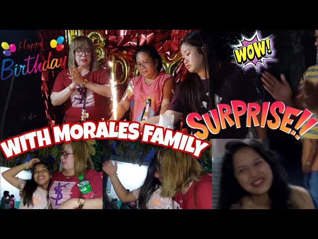 SURPRISE BIRTHDAY WITH MORALES FAMILY | THANK YOU TRUSA FAMILY class=