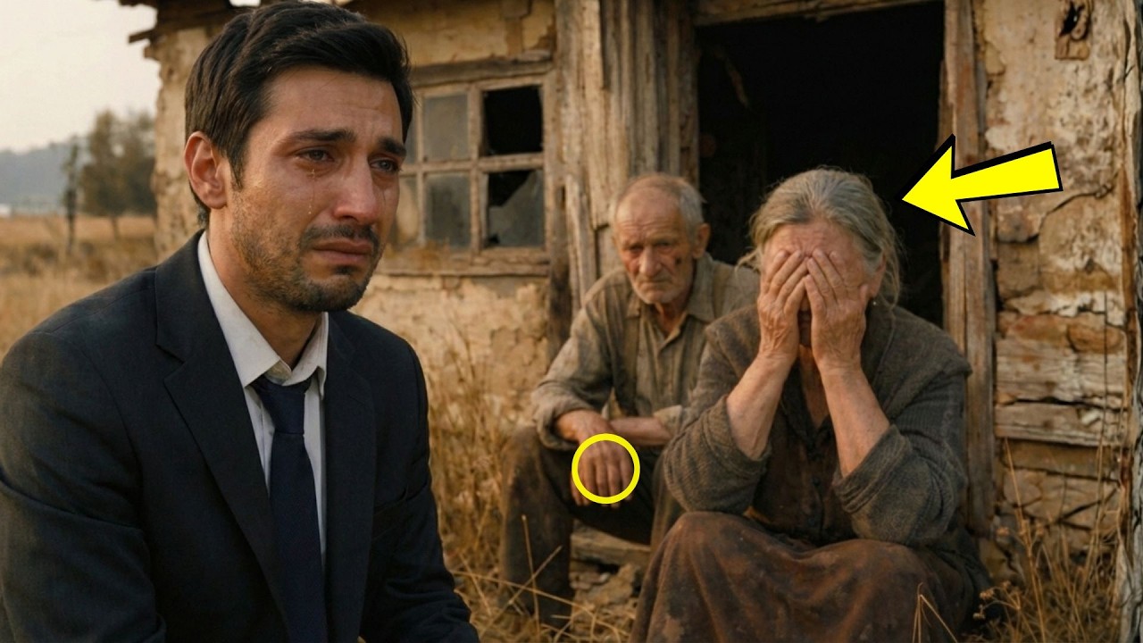 Hijo exitoso regresa del extranjero y encuentra a la pareja de ancianos pobres en casa abandonada