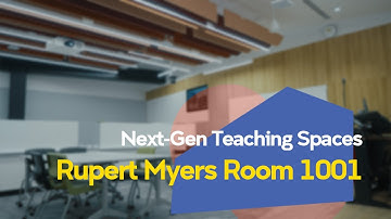 Next-Gen Teaching Spaces Tech – Rupert Myers Room 1001