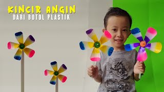 Cara Membuat Kincir Angin Dari Botol Plastik - Kreasi Unik Dari Botol Bekas