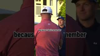 One of the first to congratulate Jon Rahm after his Masters win? Jordan Spieth.