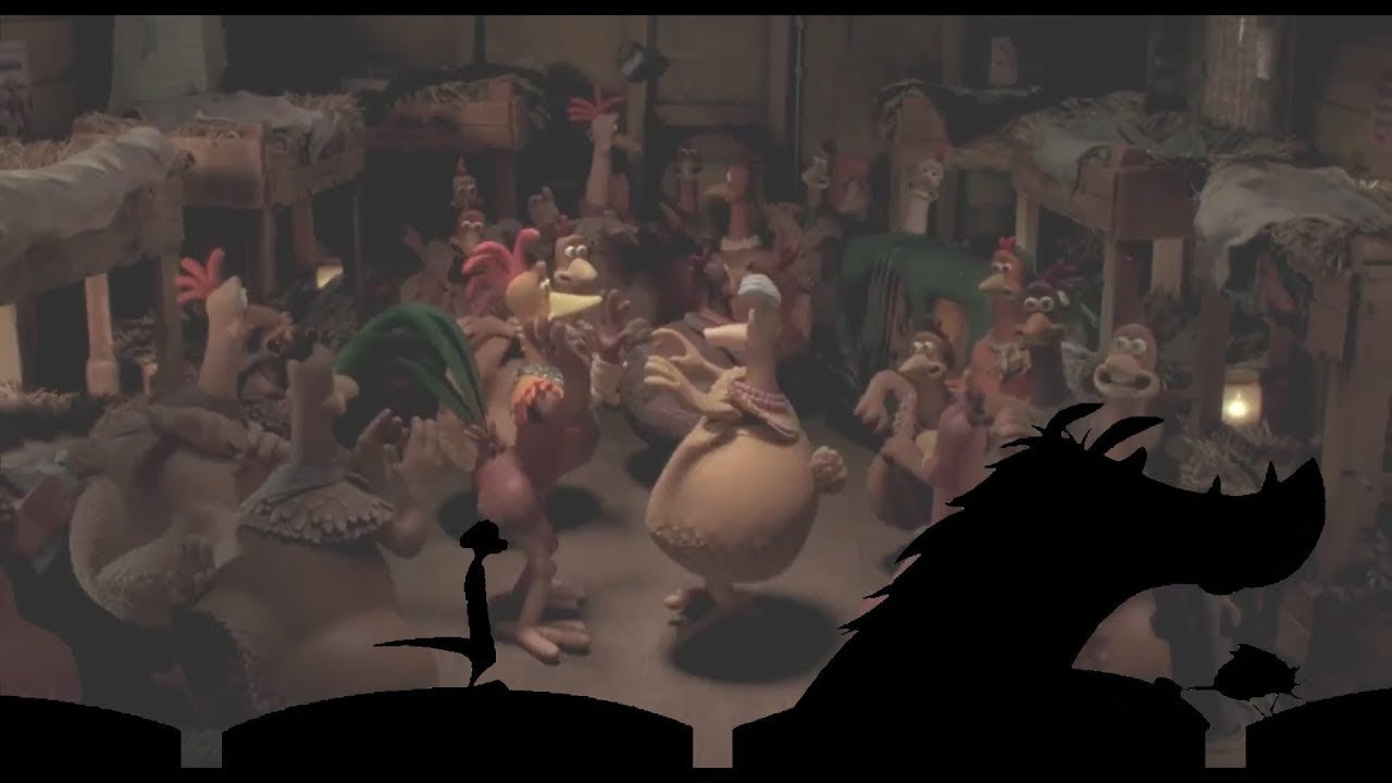 Timon and Pumbaa Interrupt 4 Chicken Run - YouTube