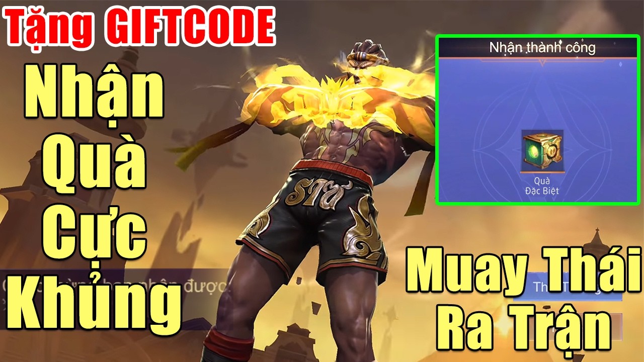 [Gcaothu] Liên Quân bất ngờ tặng toàn server GIFTCODE nhận quà cực khủng - Raz Chiến Thần Muay Thái