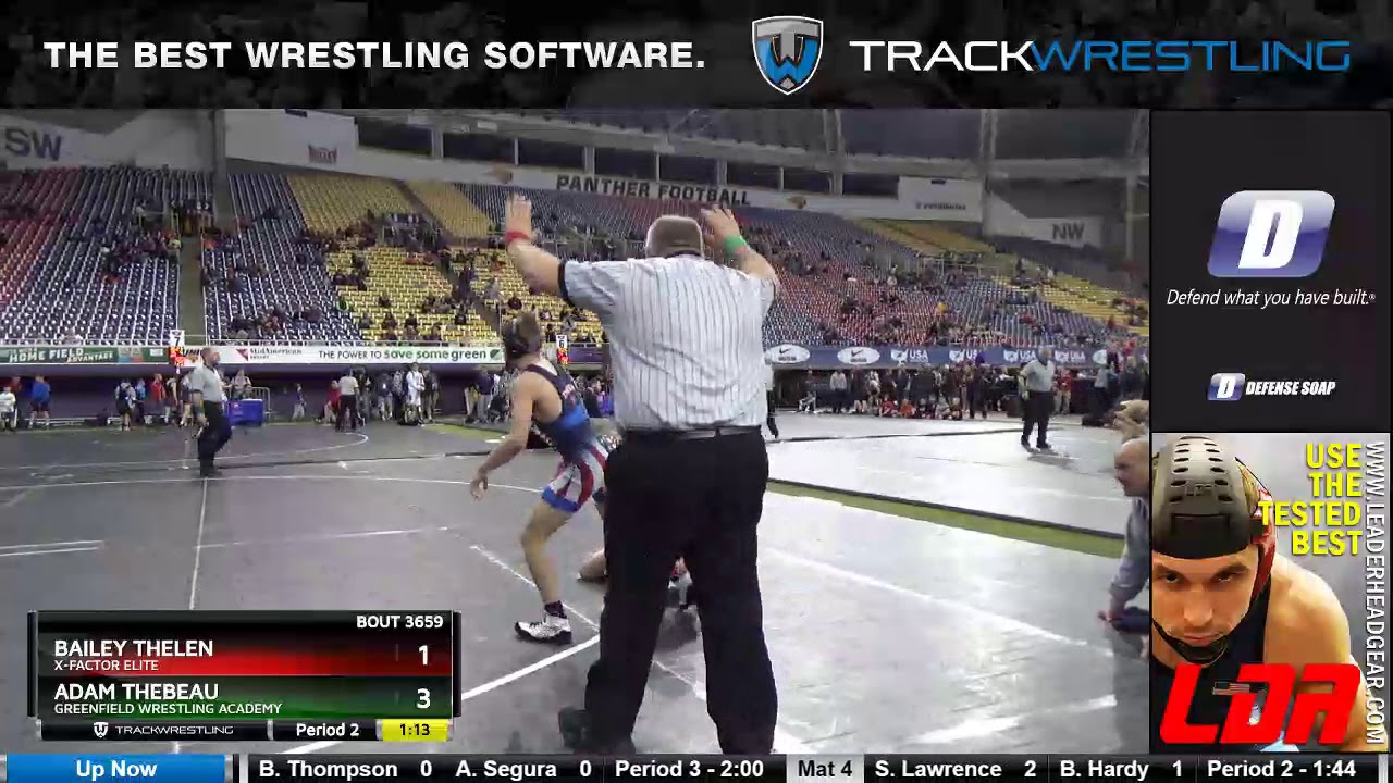 Cadet 132 Bailey Thelen XFactor Elite Vs Adam Thebeau Greenfield