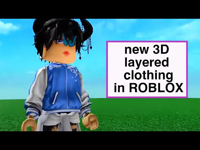 CHEGOU ROUPA 3D NO ROBLOX MAS DEU ERRADO 😳 [ 3D Layered Clothing