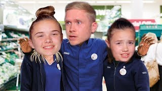 PRANK CALLING IN SICK TO PLACES WE DON'T WORK AT 🤒😂- DAD V GIRLS screenshot 5