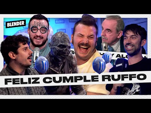 EL CUMPLE DE RUFFO con LUQUITAS RODRÍGUEZ, PEPE ROSEMBLAT y MORENO | HAY ALGO AHÍ | BLENDER