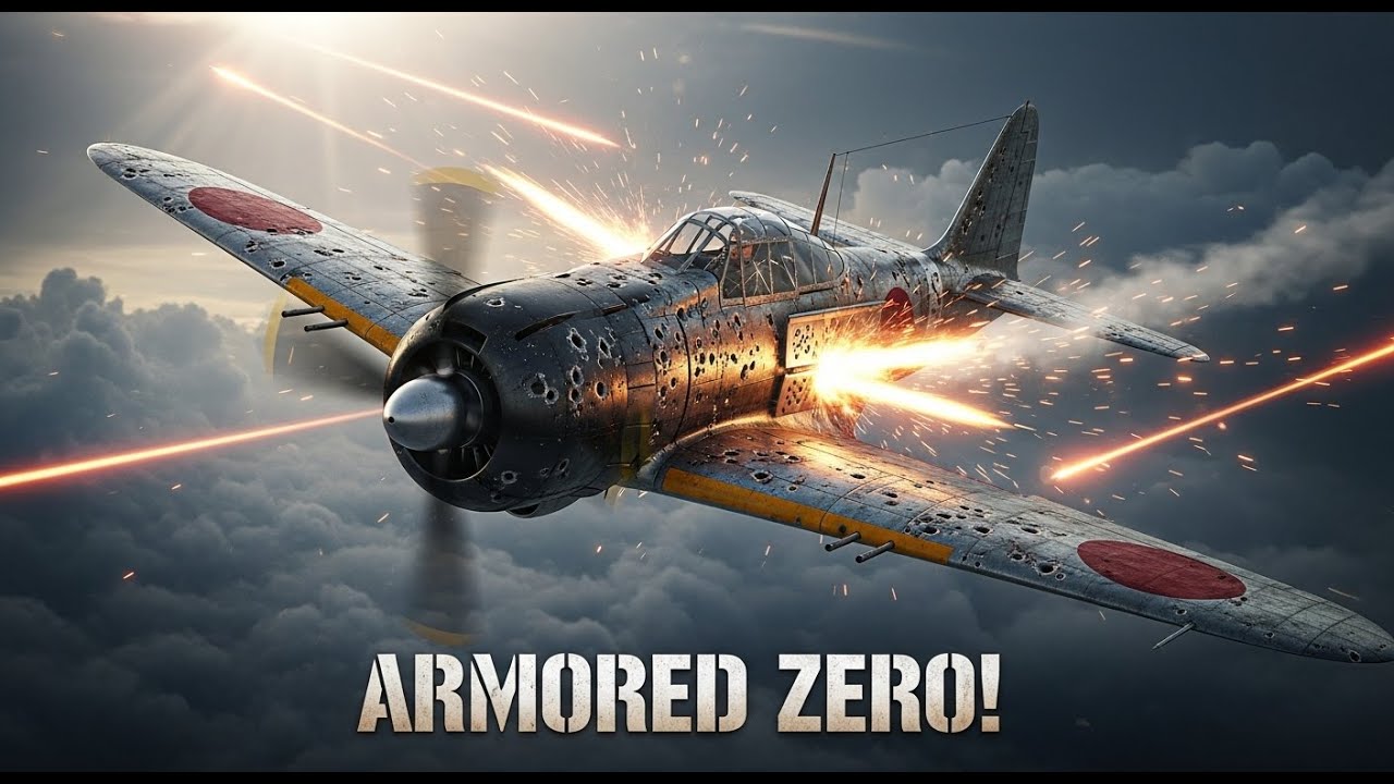 Что если бы у истребителя Zero была броня и самоуплотняющиеся топливные баки?