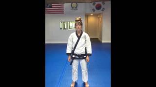 Basic form number 2 (Ki Cho Hyung E Bu)
