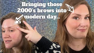 MY MILLENNIAL “NATURAL” BROW ROUTINE | Up keep & how I fill in the brows I overplucked as a teen 😬