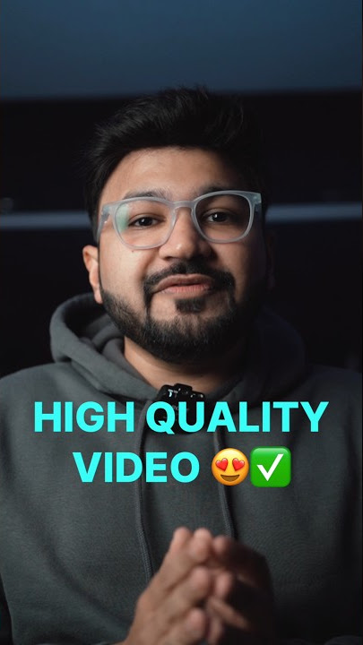DO THIS TO UPLOAD HIGH QUALITY REELS 🔥 #Shorts | Sunny Gala