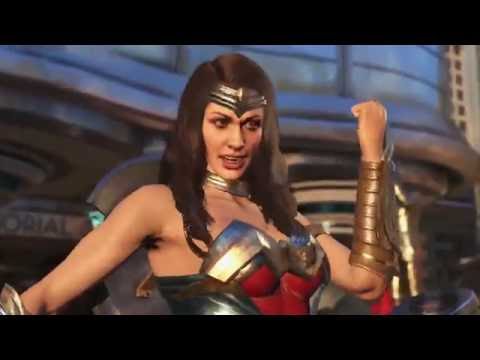 Injustice 2 – Official Wonder Woman and Blue Beetle Trailer