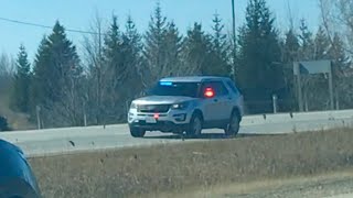 Guelph Police Service Unmarked Ford Explorer Responding Code 3