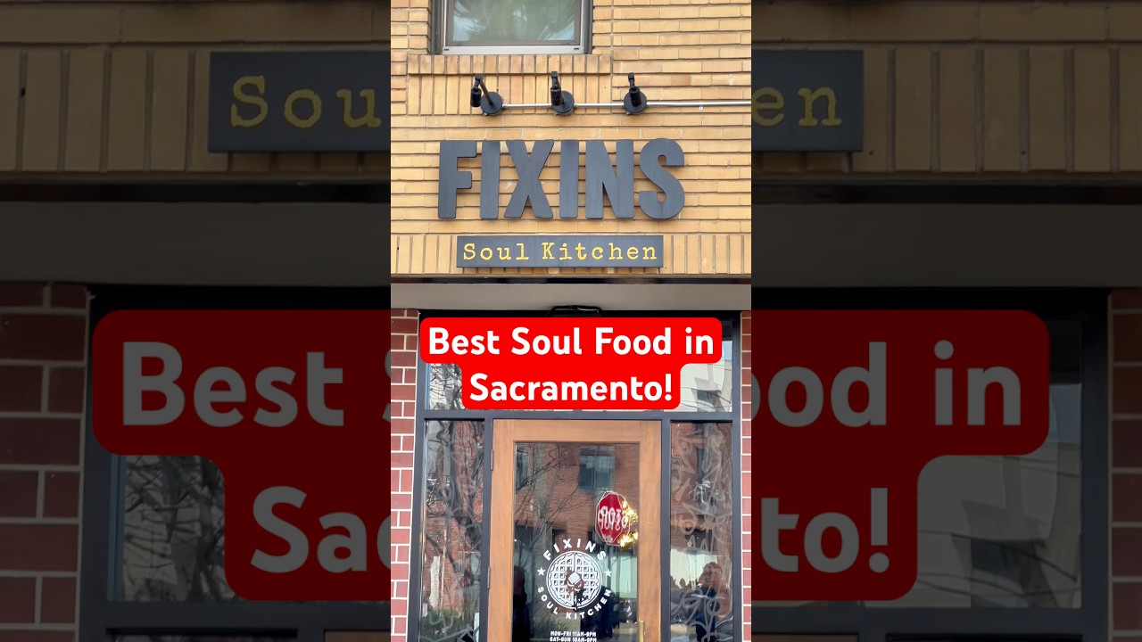 I see why there’s ALWAYS a wait time! 🔥 Fixins Sacramento soul food!