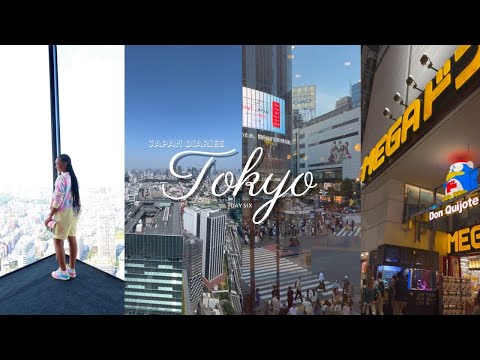 Japan Diaries Solo Travel Day Six | Shibuya Sky | Hungover | Sushi Train | Cafe | Mega Don Quijote