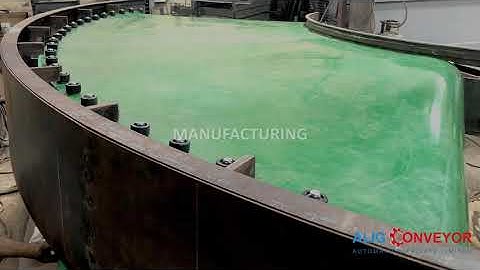 Curve Belt Conveyor Alig Conveyor Automation Pvt. Ltd.