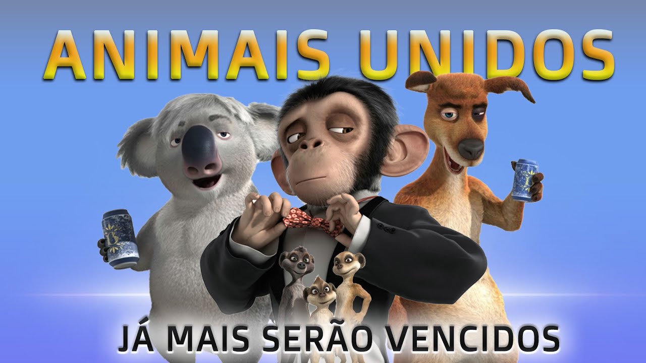 Animais Unidos - Jamais Serão Vencidos (Blu Ray )