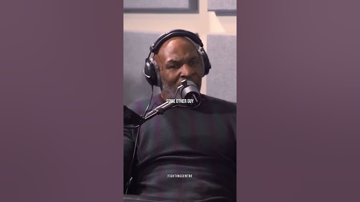 Mike Tyson on how he got into boxing 🥊