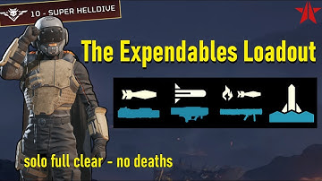 Helldivers 2 - The Automatons are no match against Expendables! (solo full clear, max difficulty)